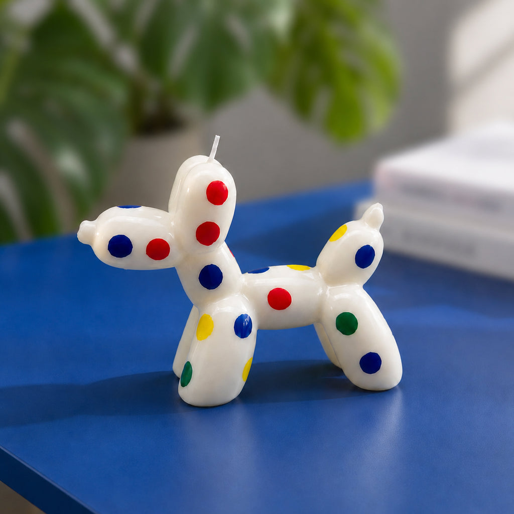 Kerze "Ballonhund"