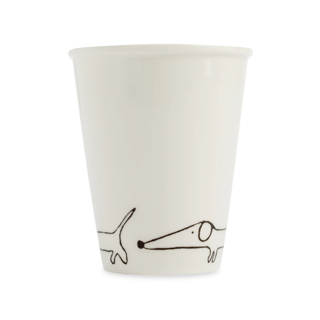 Becher Porzellan verschiedene Motive