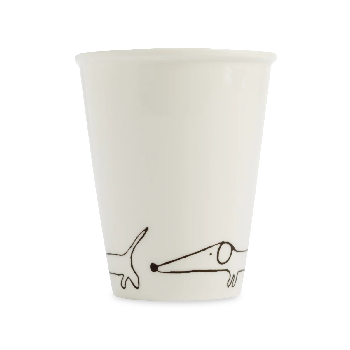 Becher Porzellan verschiedene Motive