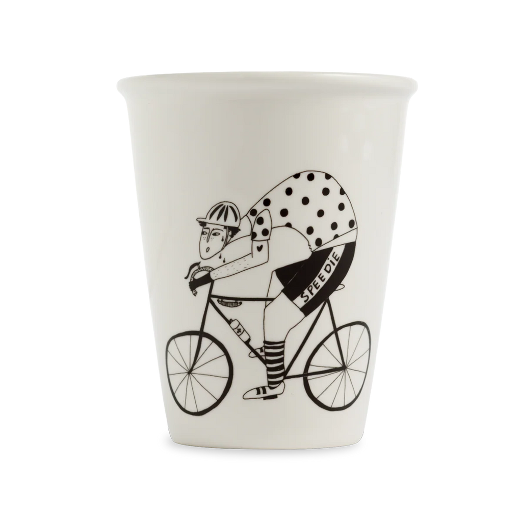 Becher Porzellan verschiedene Motive