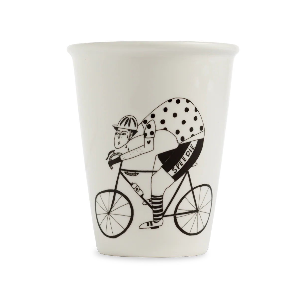 Becher Porzellan verschiedene Motive