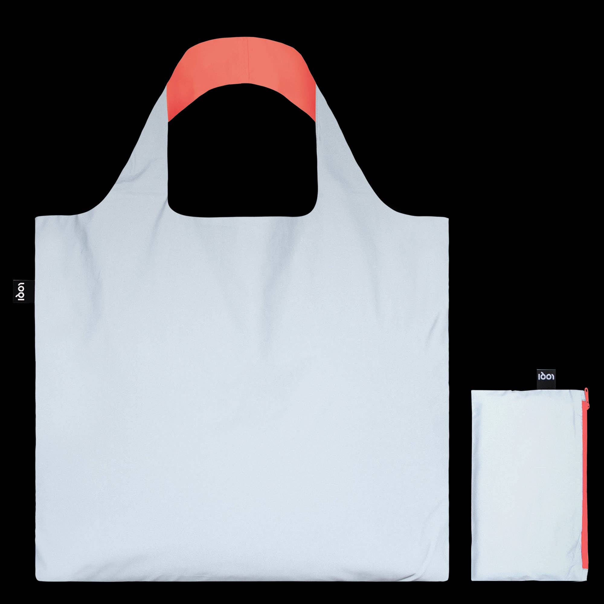 Tragetasche "Reflektierend" aus recyceltem Material