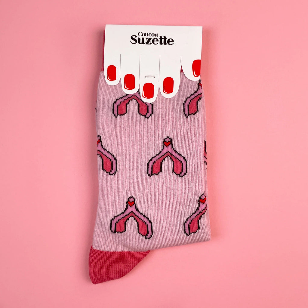 Socken "Klitoris" Baumwolle