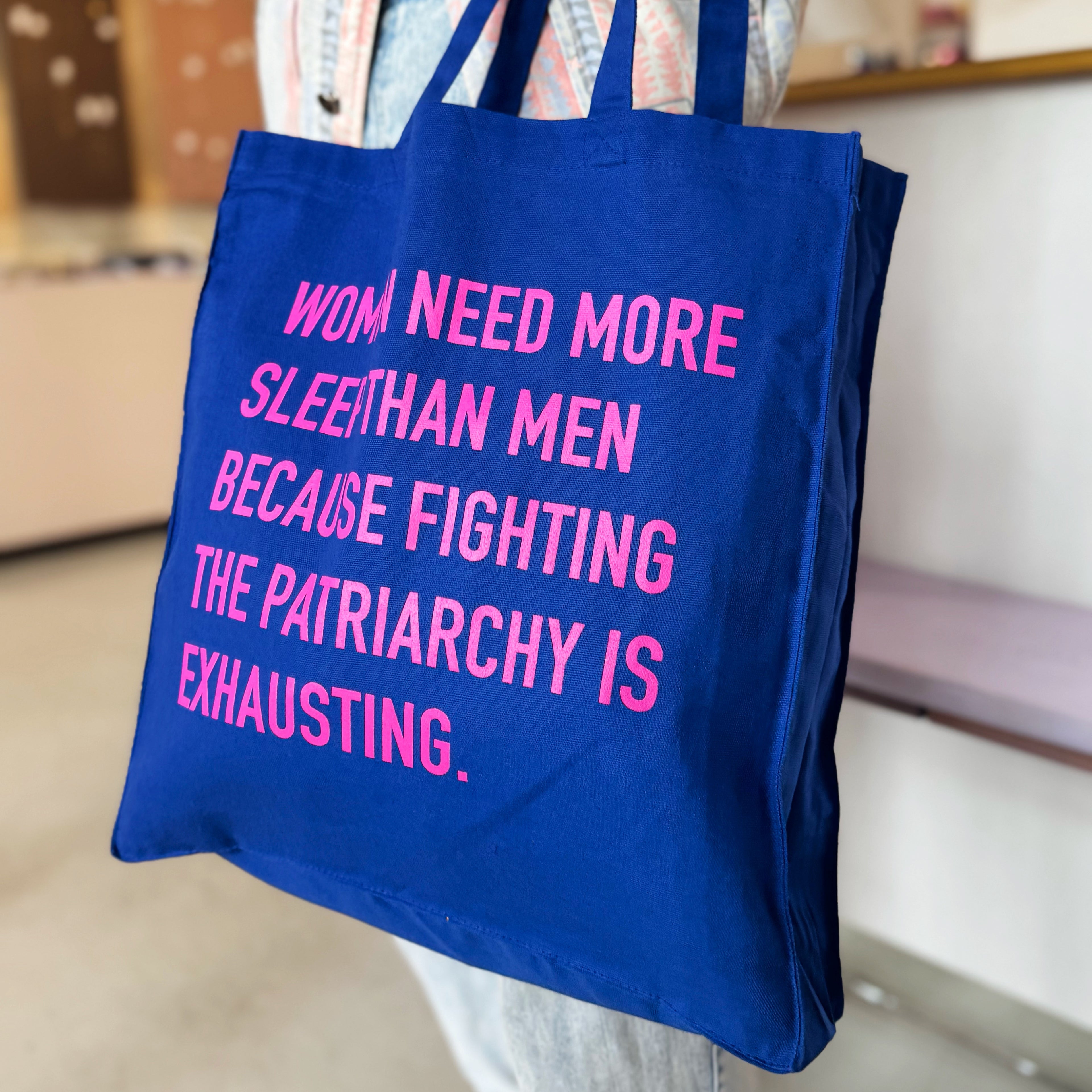 Beutel "Women need more sleep" Baumwolle