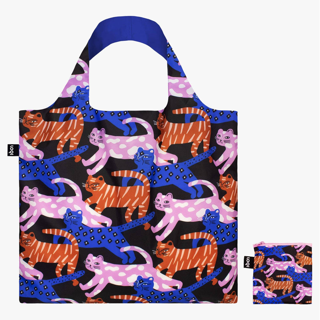 Tragetasche "Power Cats" aus recyceltem Material