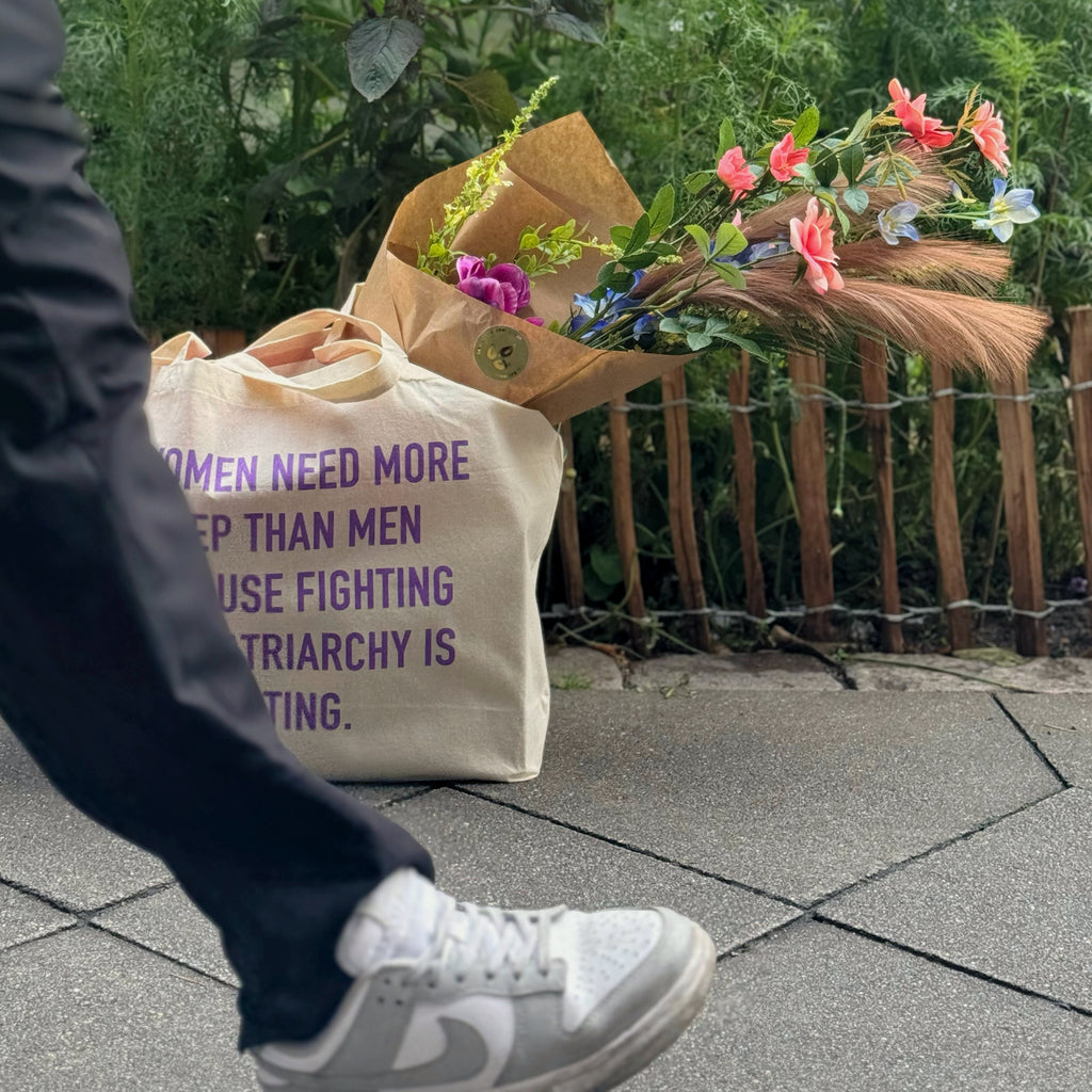 Tote Bag "Women need more sleep" Baumwolle
