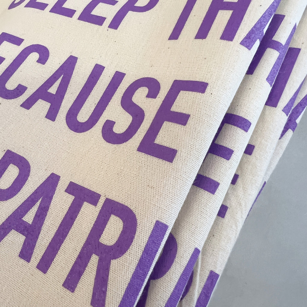 Tote Bag "Women need more sleep" Baumwolle