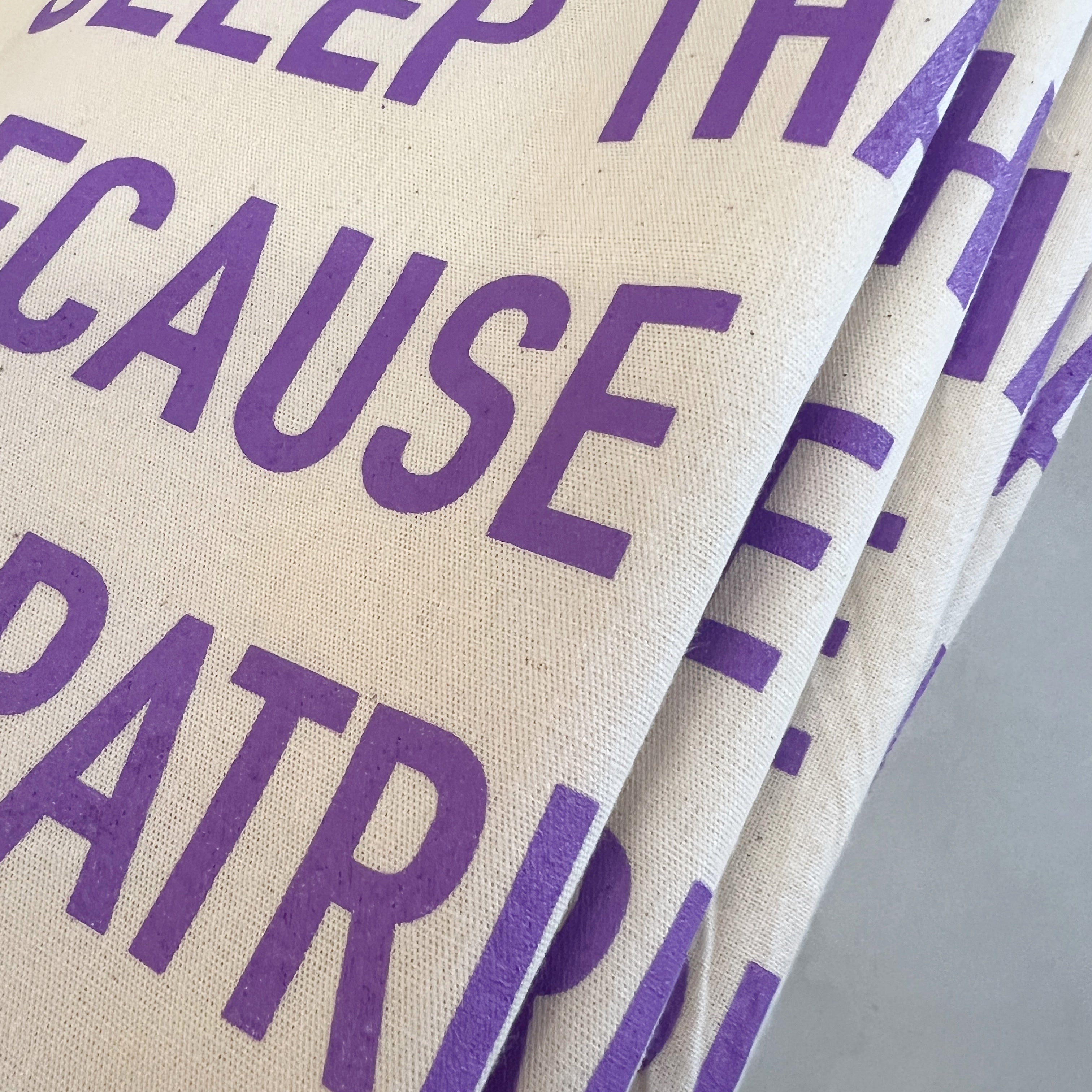 Tote Bag "Women need more sleep" Baumwolle