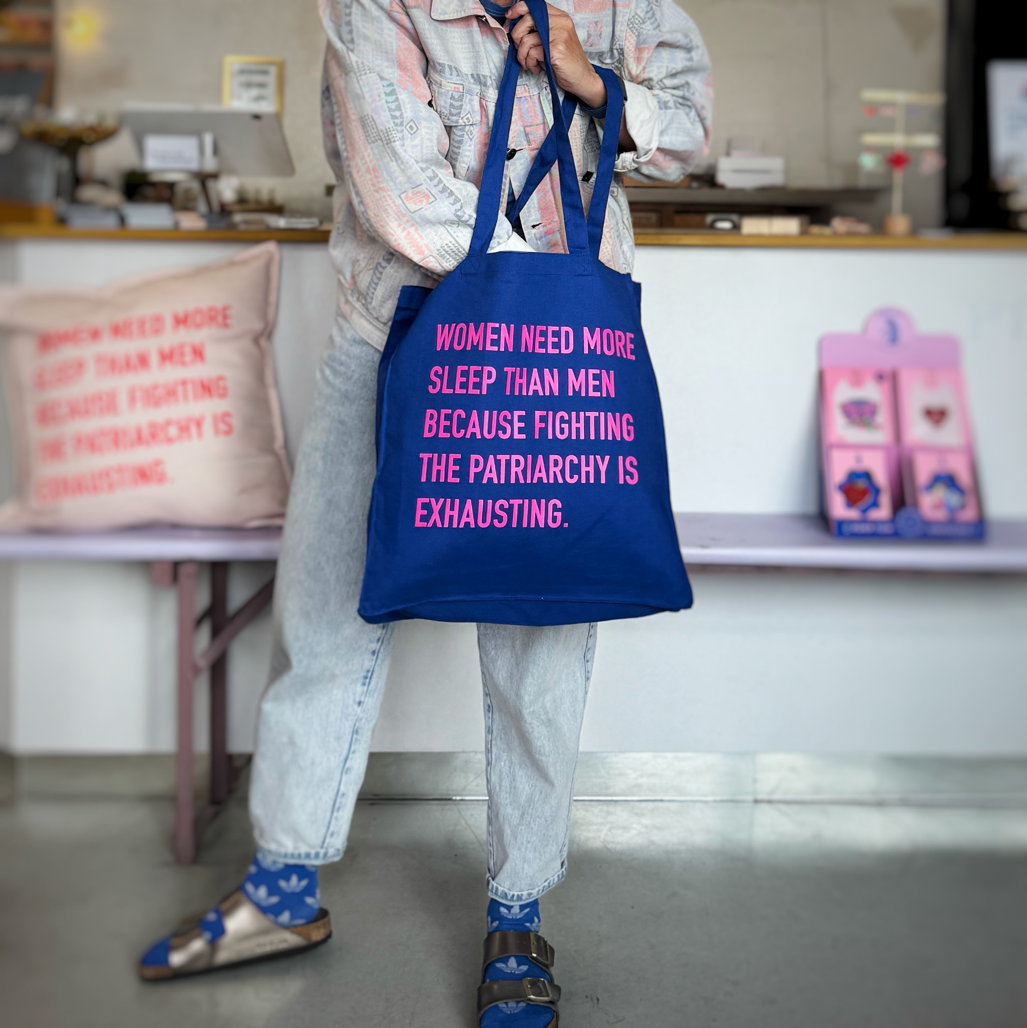 Beutel "Women need more sleep" Baumwolle