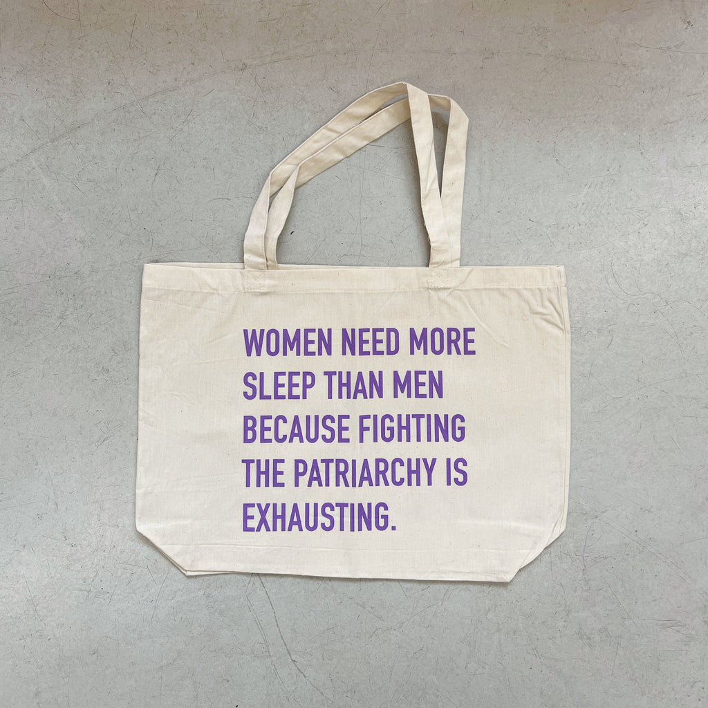 Tote Bag "Women need more sleep" Baumwolle