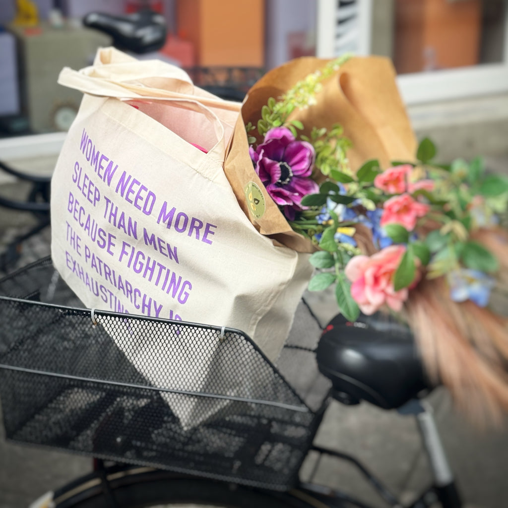 Tote Bag "Women need more sleep" Baumwolle