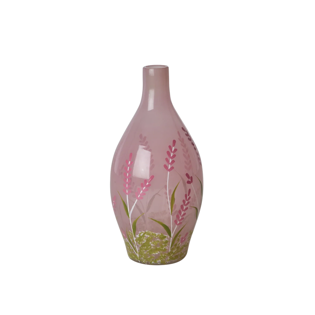 Vase "Lavendel" Glas rosa