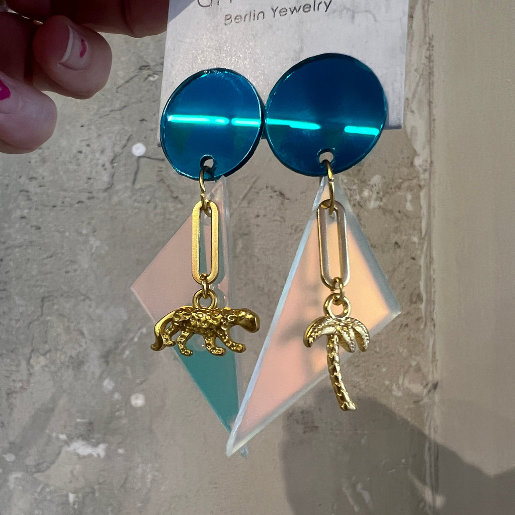 EINZELSTÜCK Ohrhänger Plexiglas 12