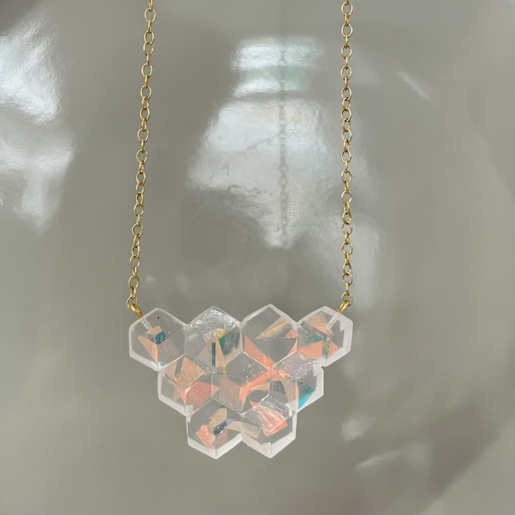 Kette Cube Collier midi EINZELSTÜCK