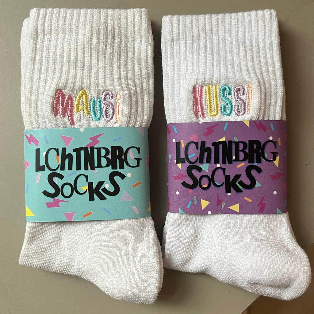 Socken Baumwolle LCHTNBRG
