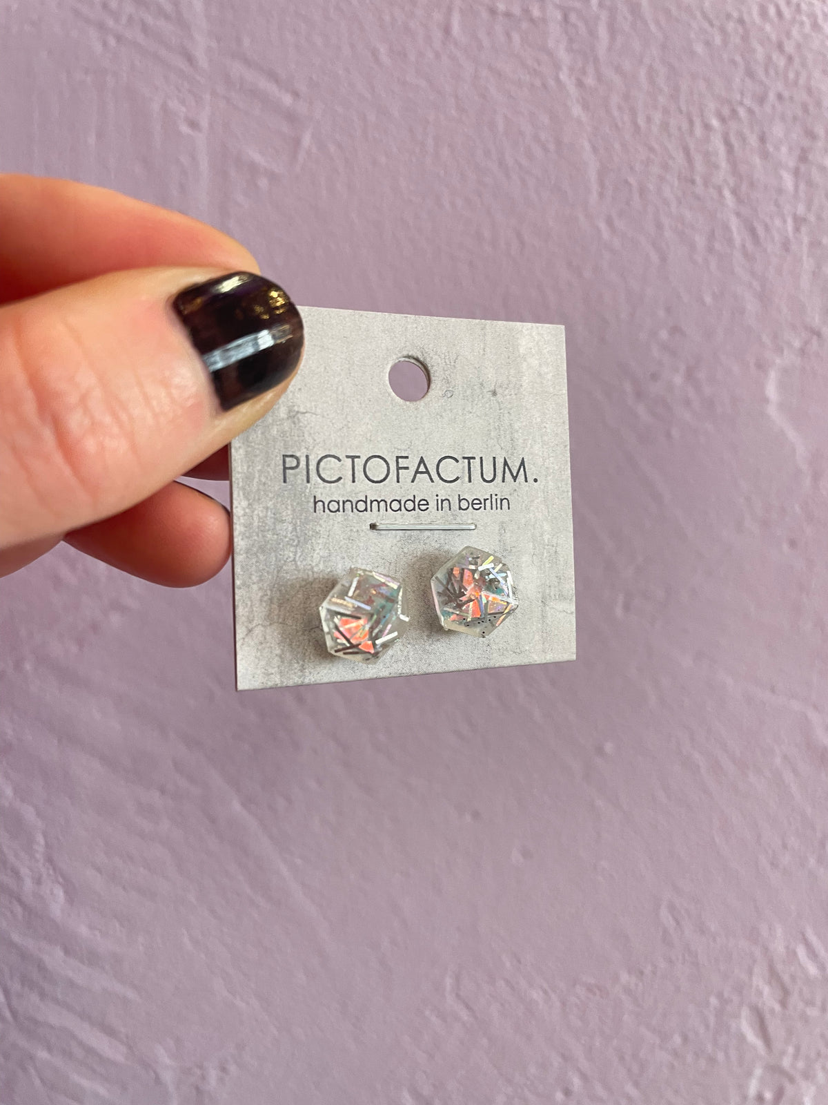 EINZELSTÜCK Ohrstecker fine Pictofactum 03