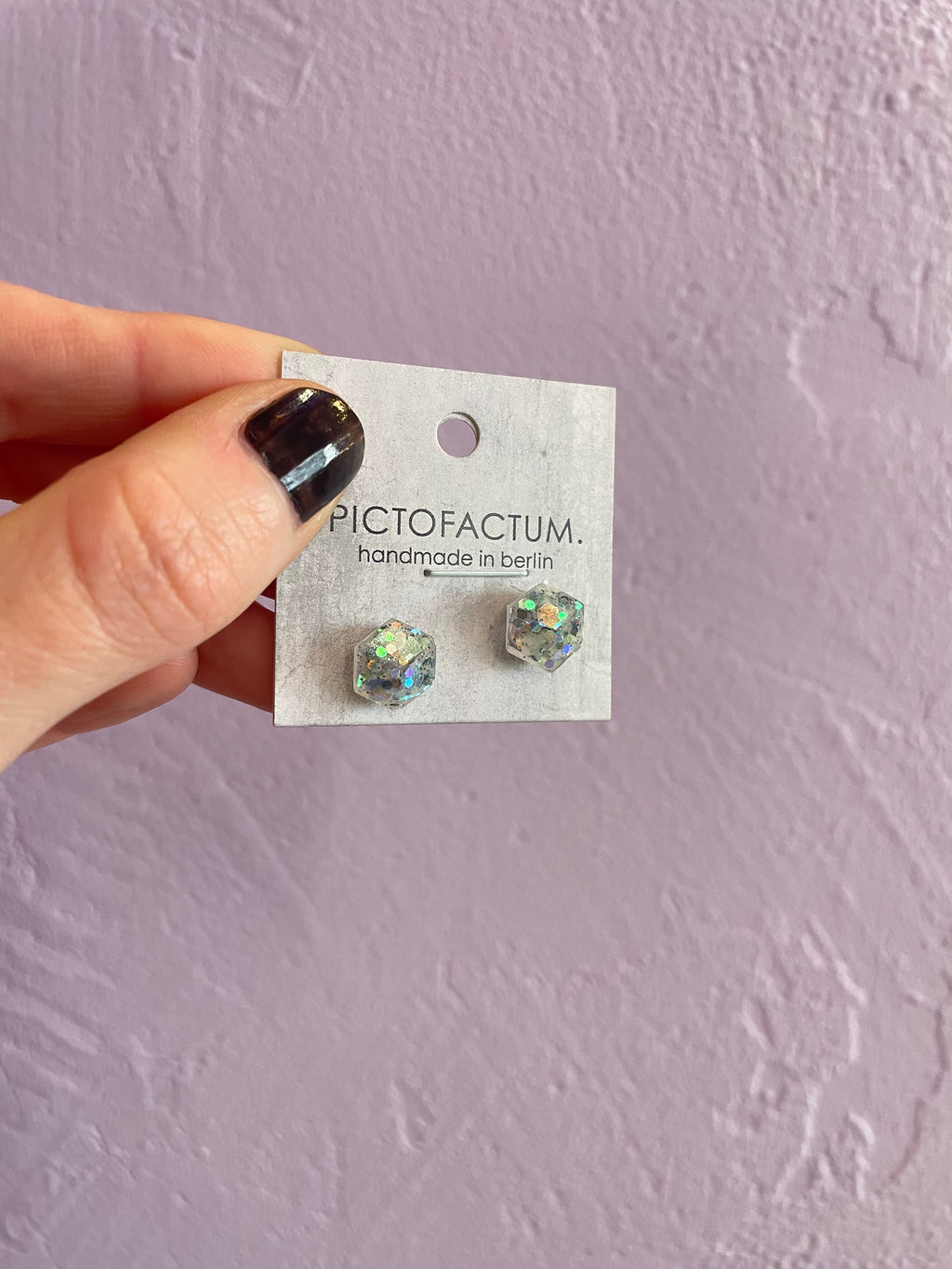 EINZELSTÜCK Ohrstecker fine Pictofactum 06
