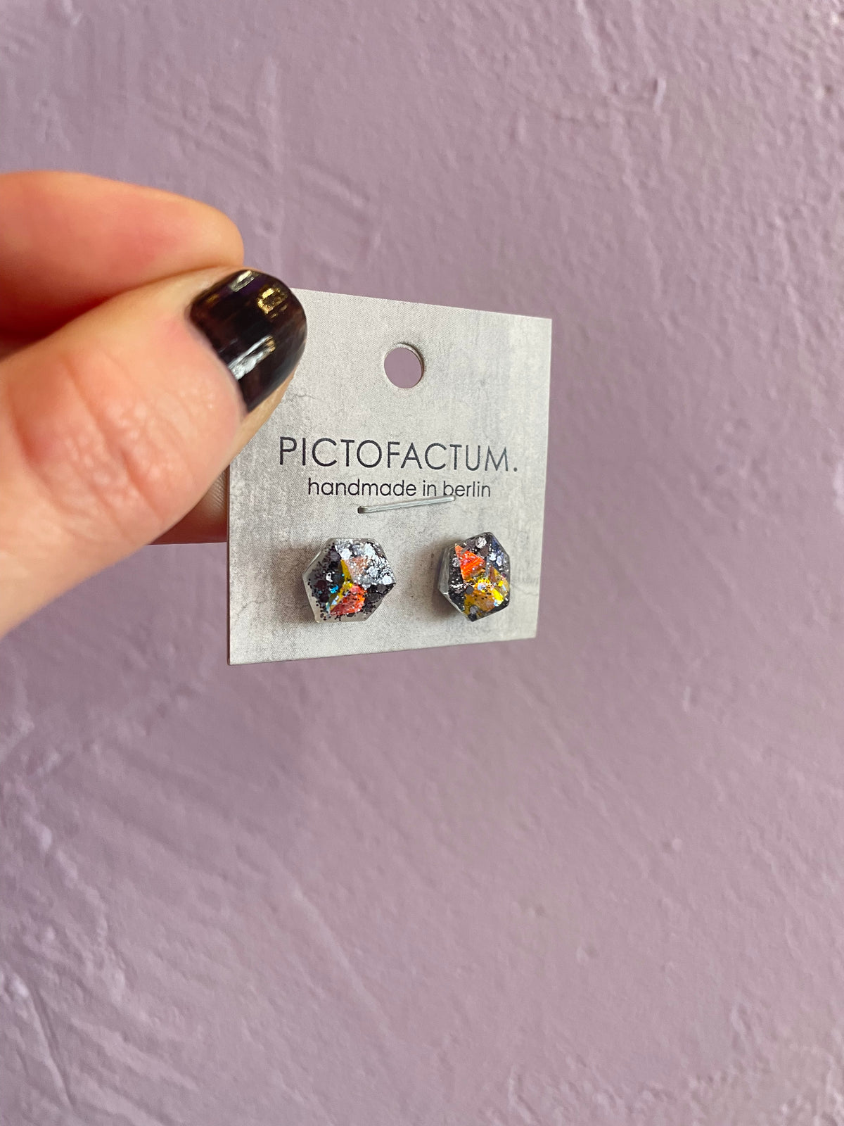 EINZELSTÜCK Ohrstecker fine Pictofactum 07