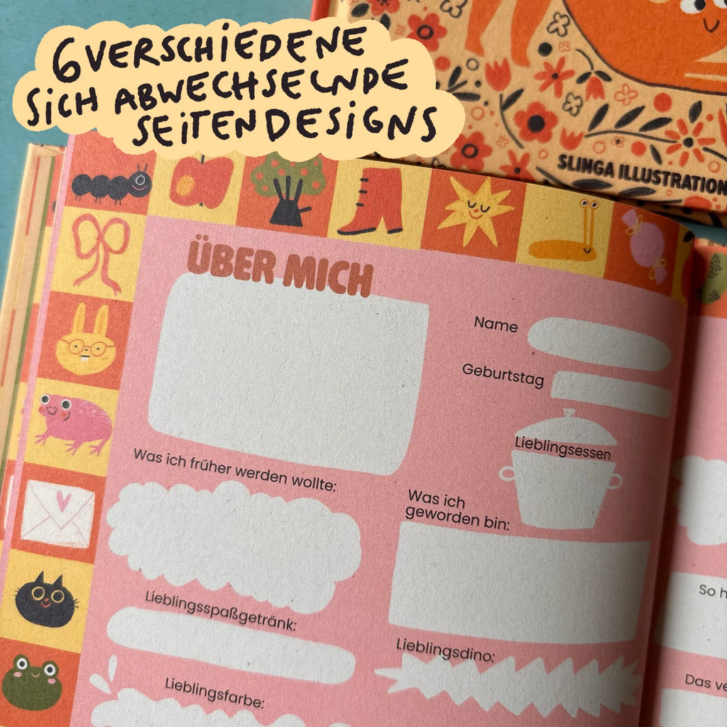 Buch "Freundschaftsbuch" Hardcover Slinga