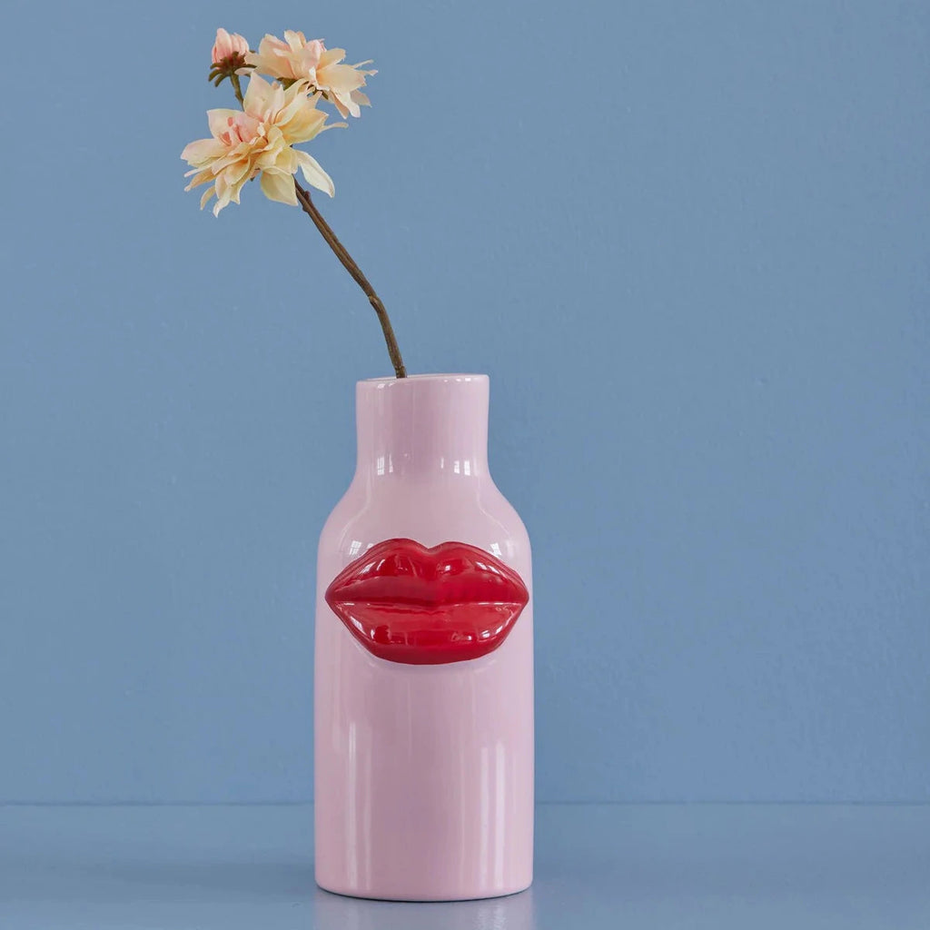 Vase "Lippen" Keramik