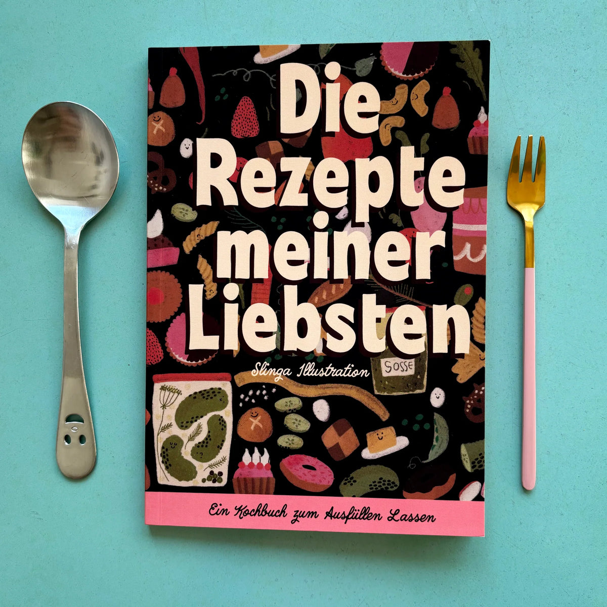 Buch "Die Rezepte meiner Liebsten" Hardcover Slinga