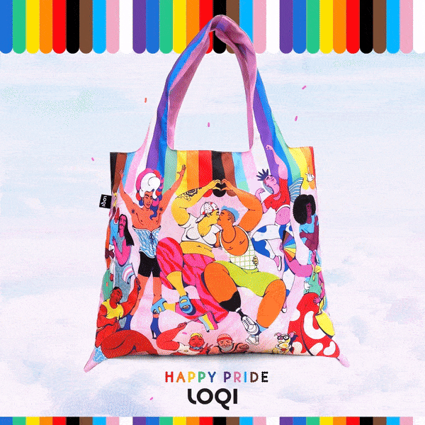 Tragetasche "Pride" aus recyceltem Material