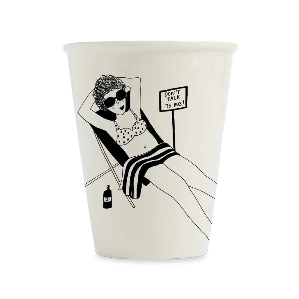 Becher Porzellan verschiedene Motive