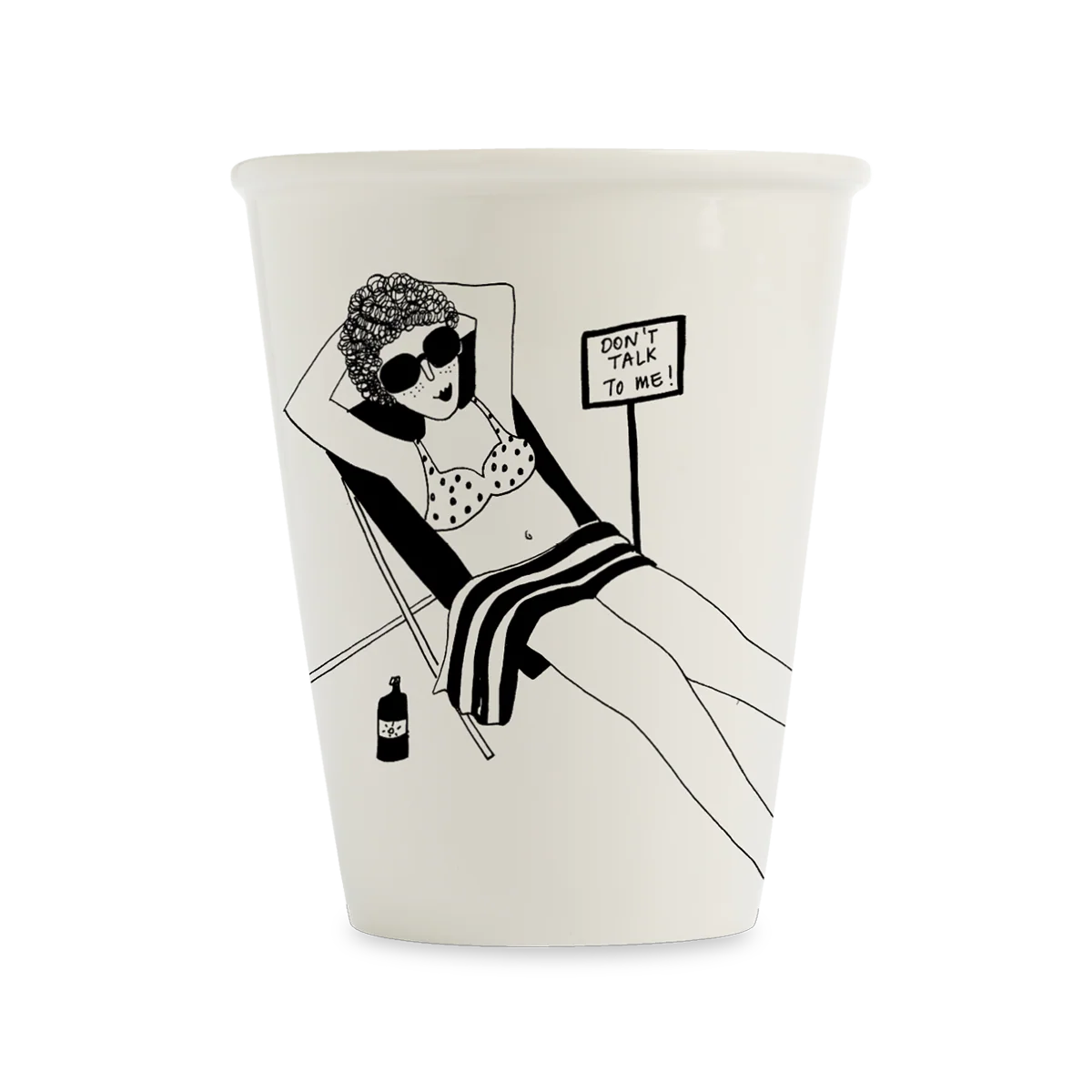 Becher Porzellan verschiedene Motive