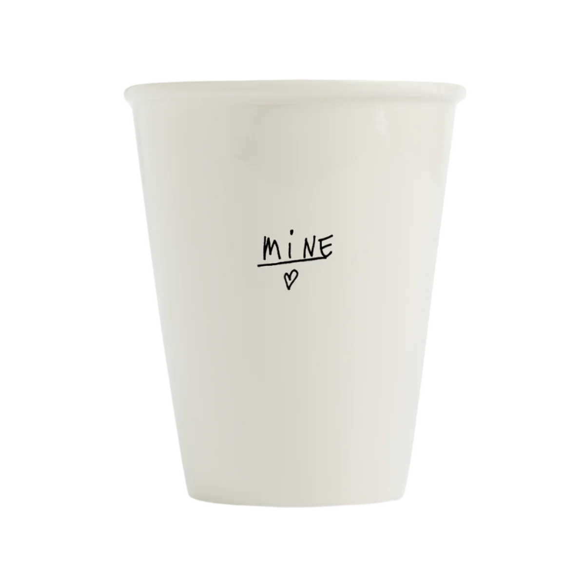 Becher Porzellan verschiedene Motive