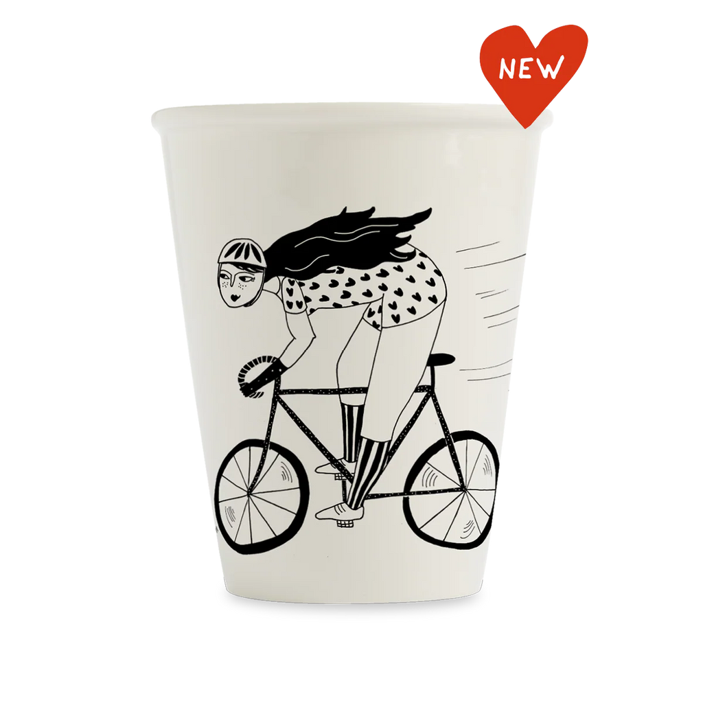 Becher Porzellan verschiedene Motive
