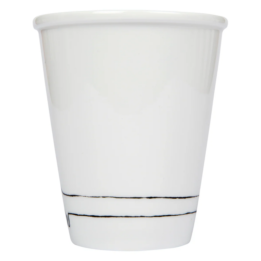 Becher Porzellan verschiedene Motive