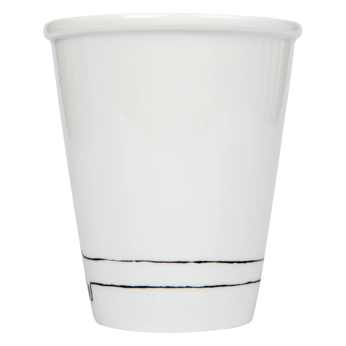 Becher Porzellan verschiedene Motive