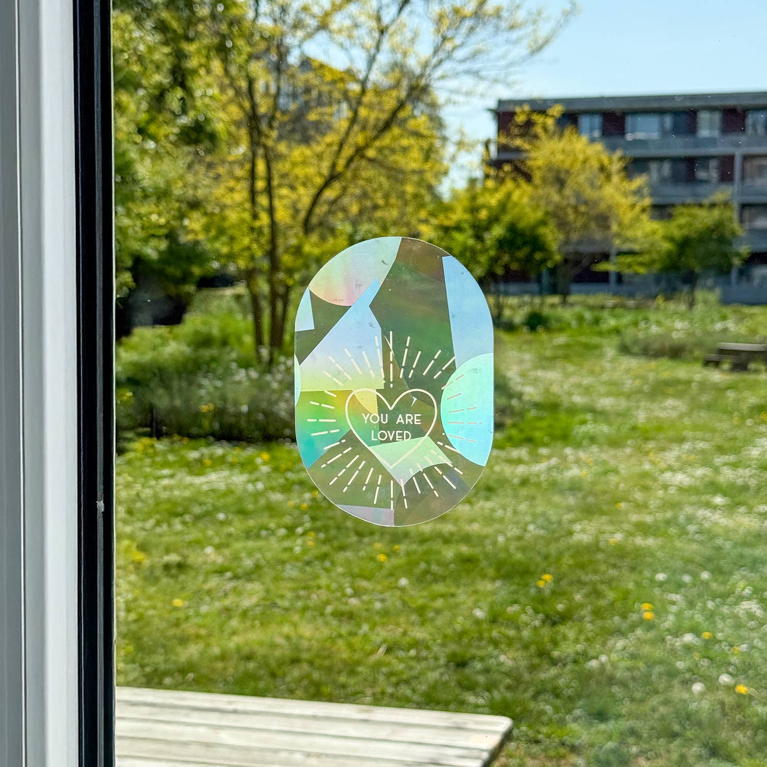 Regenbogen Aufkleber – You are loved