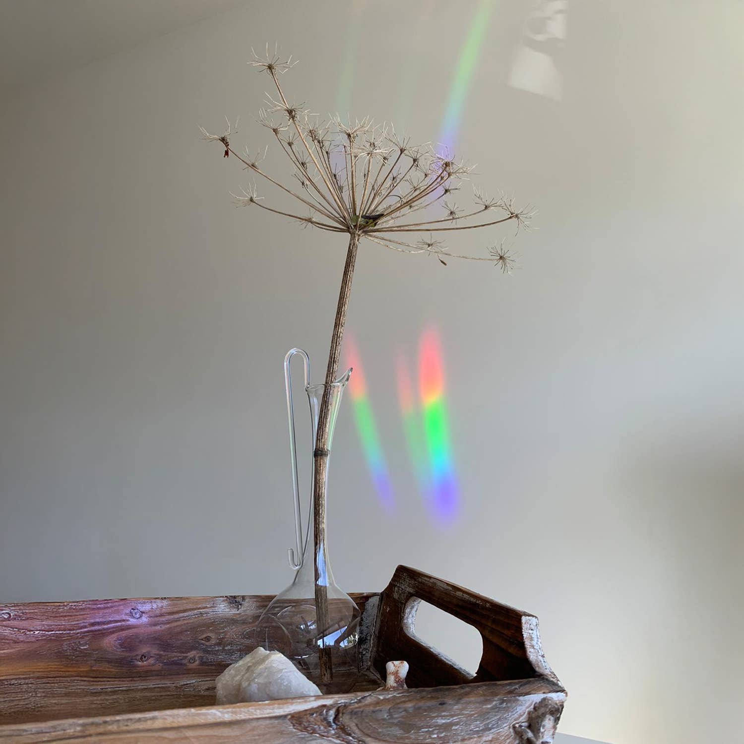 Regenbogen Aufkleber - Keep going to keep growing