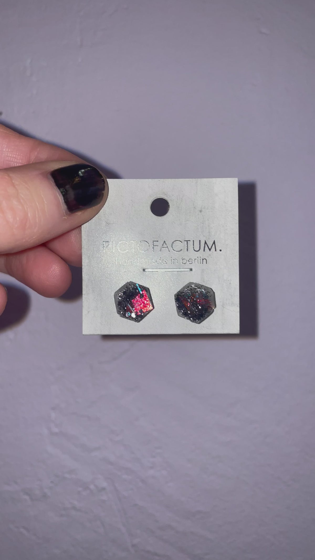 EINZELSTÜCK Ohrstecker fine Pictofactum 04