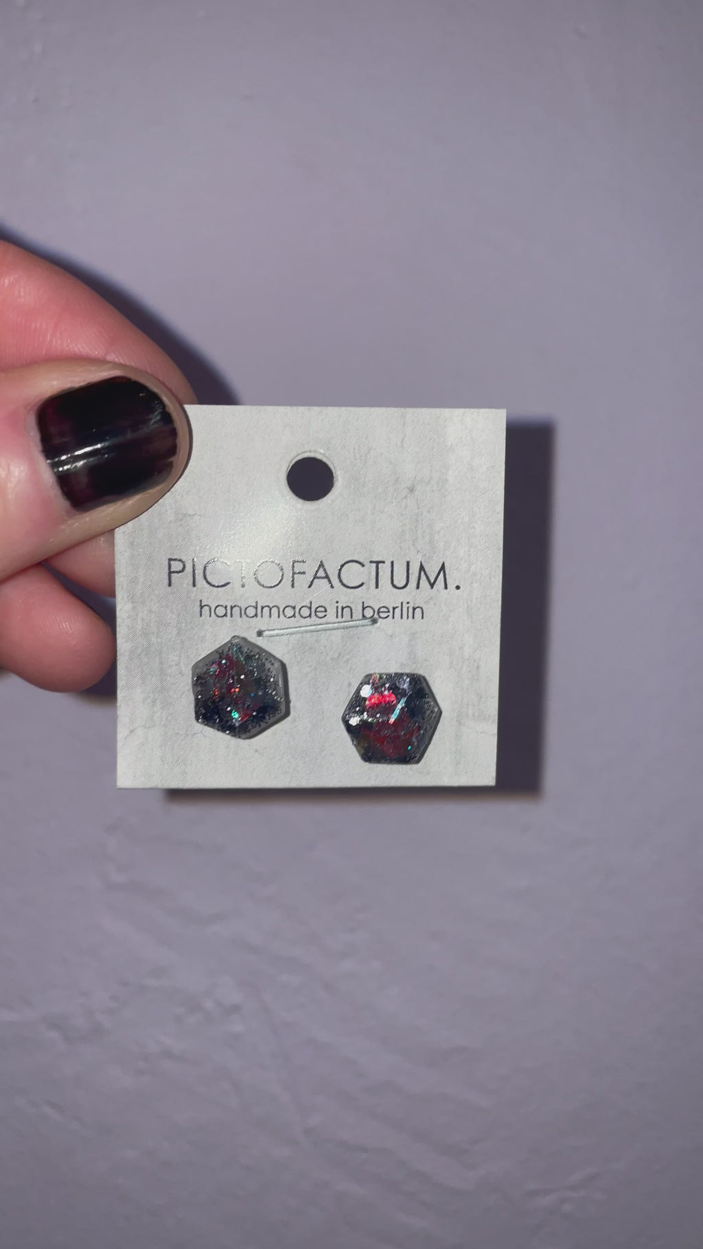 EINZELSTÜCK Ohrstecker fine Pictofactum 07