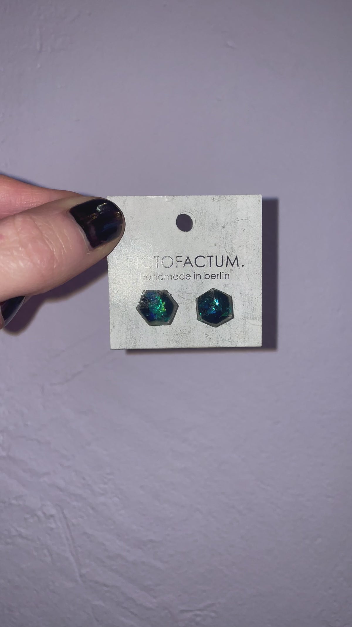EINZELSTÜCK Ohrstecker fine Pictofactum 01