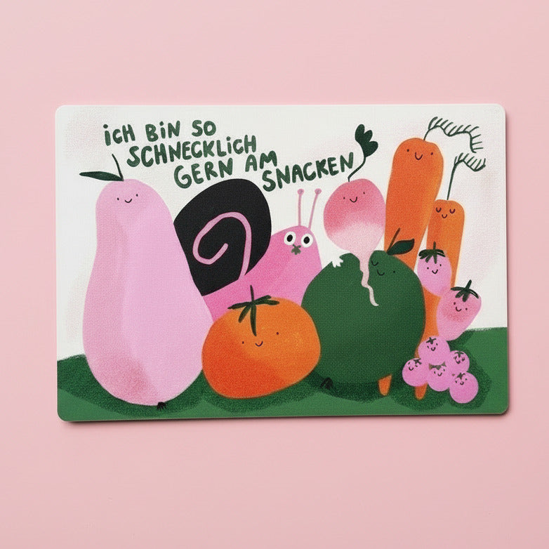 Tierische Frühstücksbrettchen Birkenholz