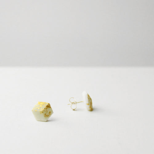 Ohrstecker small "Unikum" Glow/Gold