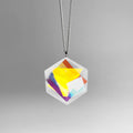 Kette lang Cube "Pride" Silber