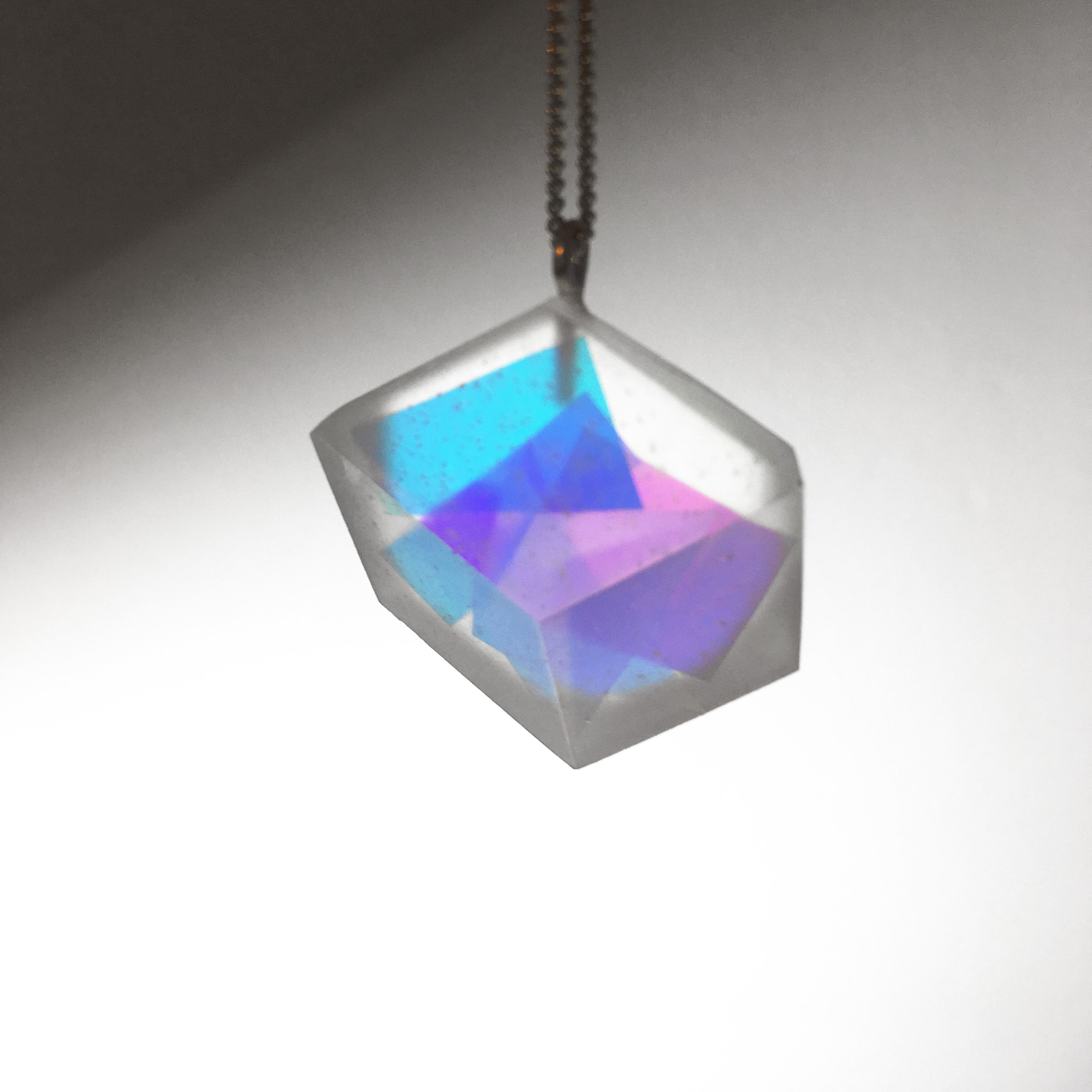 Kette lang Cube "Kaleidoskop" Gold