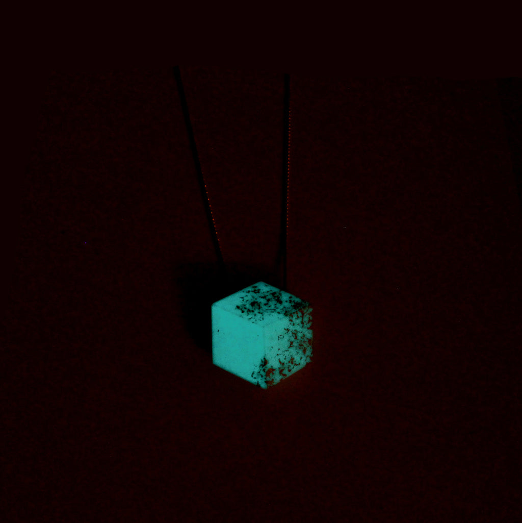 Kette lang Cube "Unikum" Glow/Gold