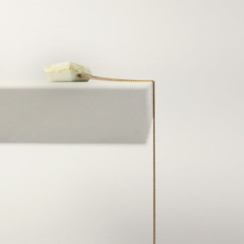 Kette lang Cube "Unikum" Glow/Gold