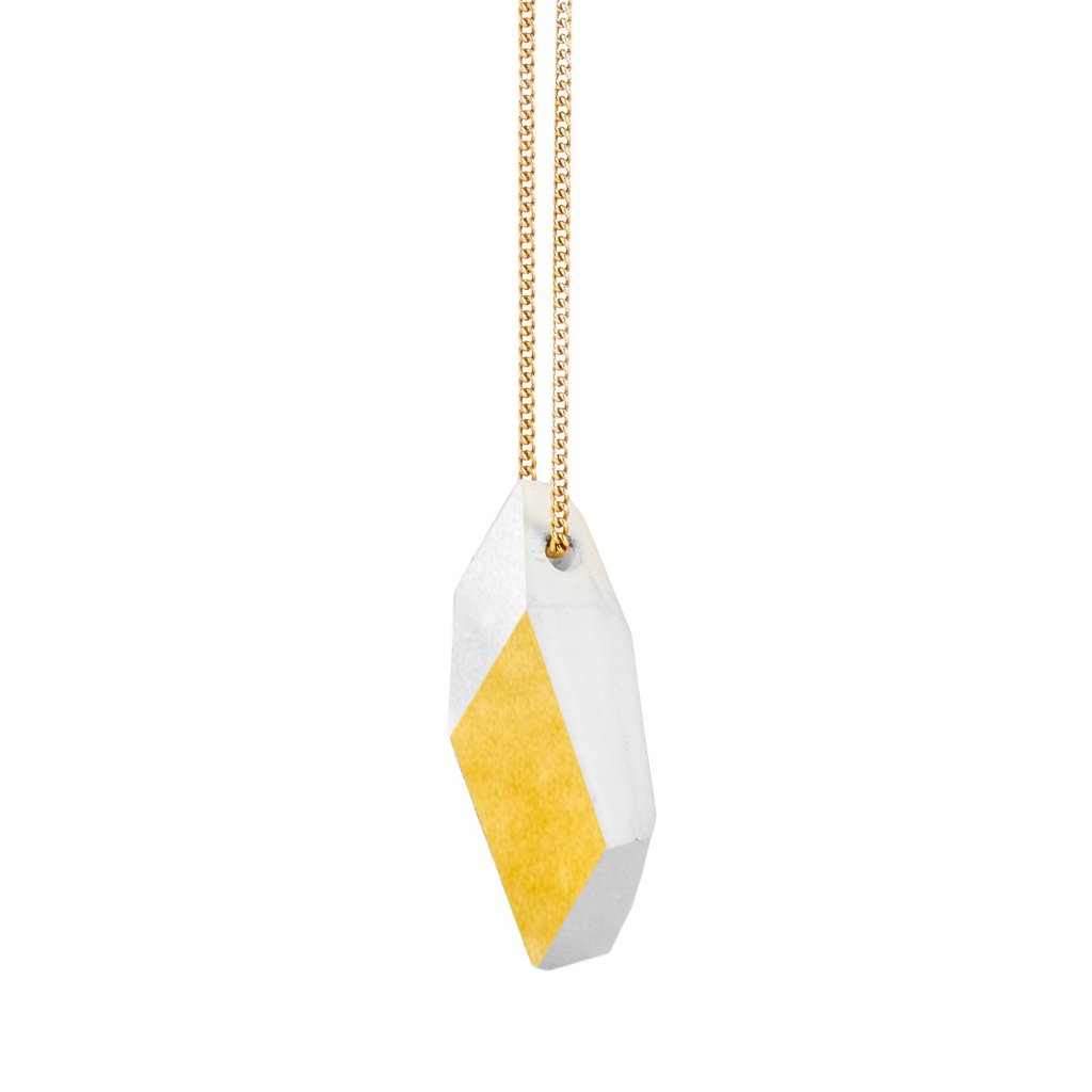 Kette lang Cube "Ambivalenz" Marmor