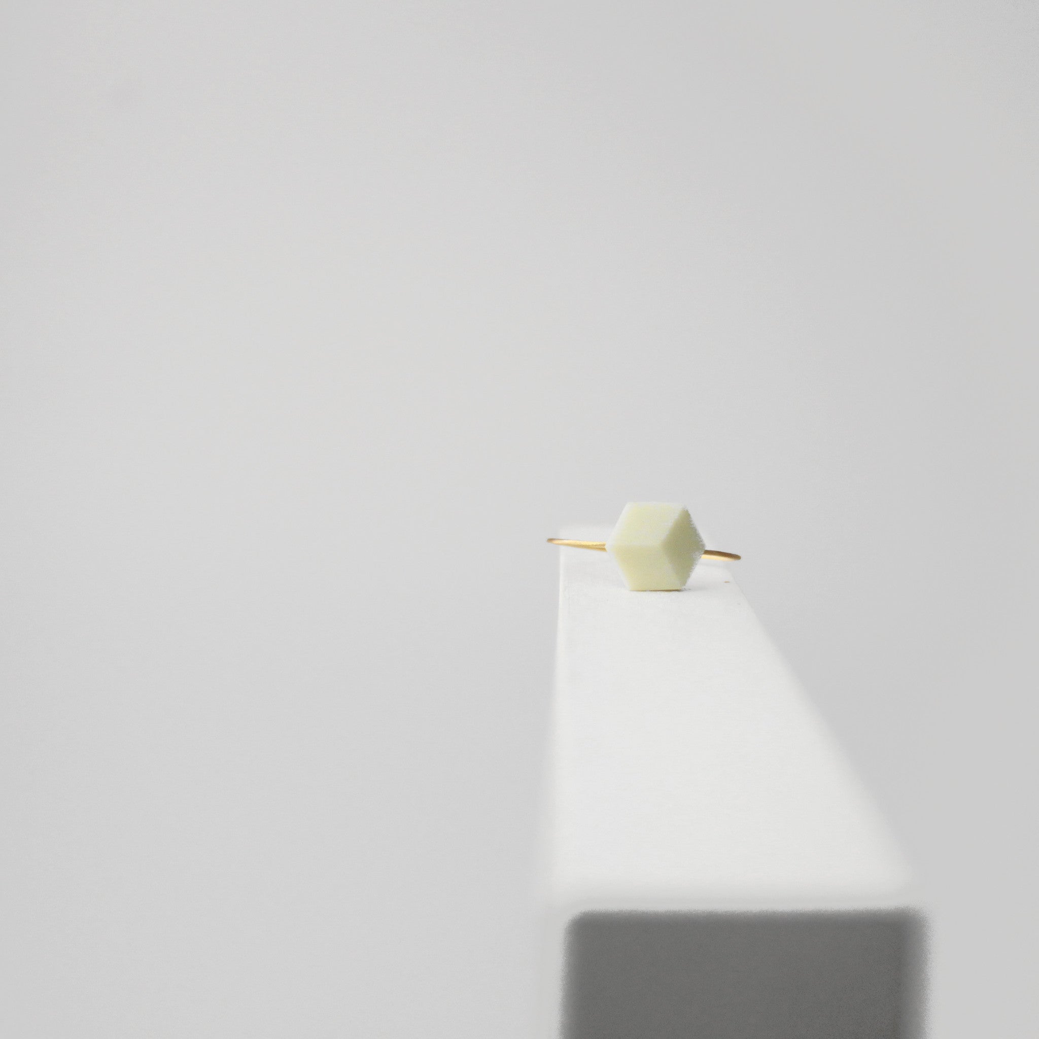 Ring Cube "Purismus" small Glow