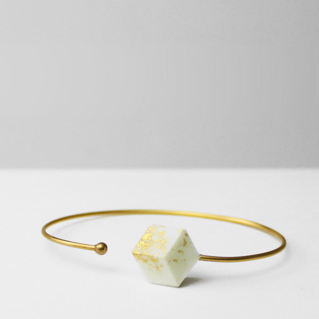 Armband Cube offen "Unikum" Glow
