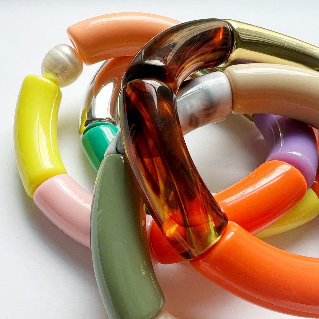 Armband elastisch Acryl