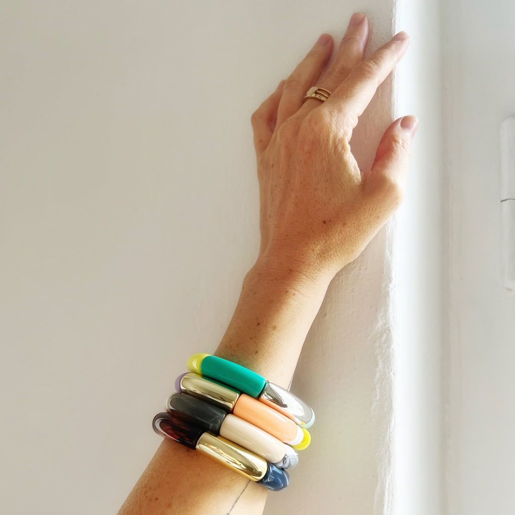 Armband elastisch Acryl