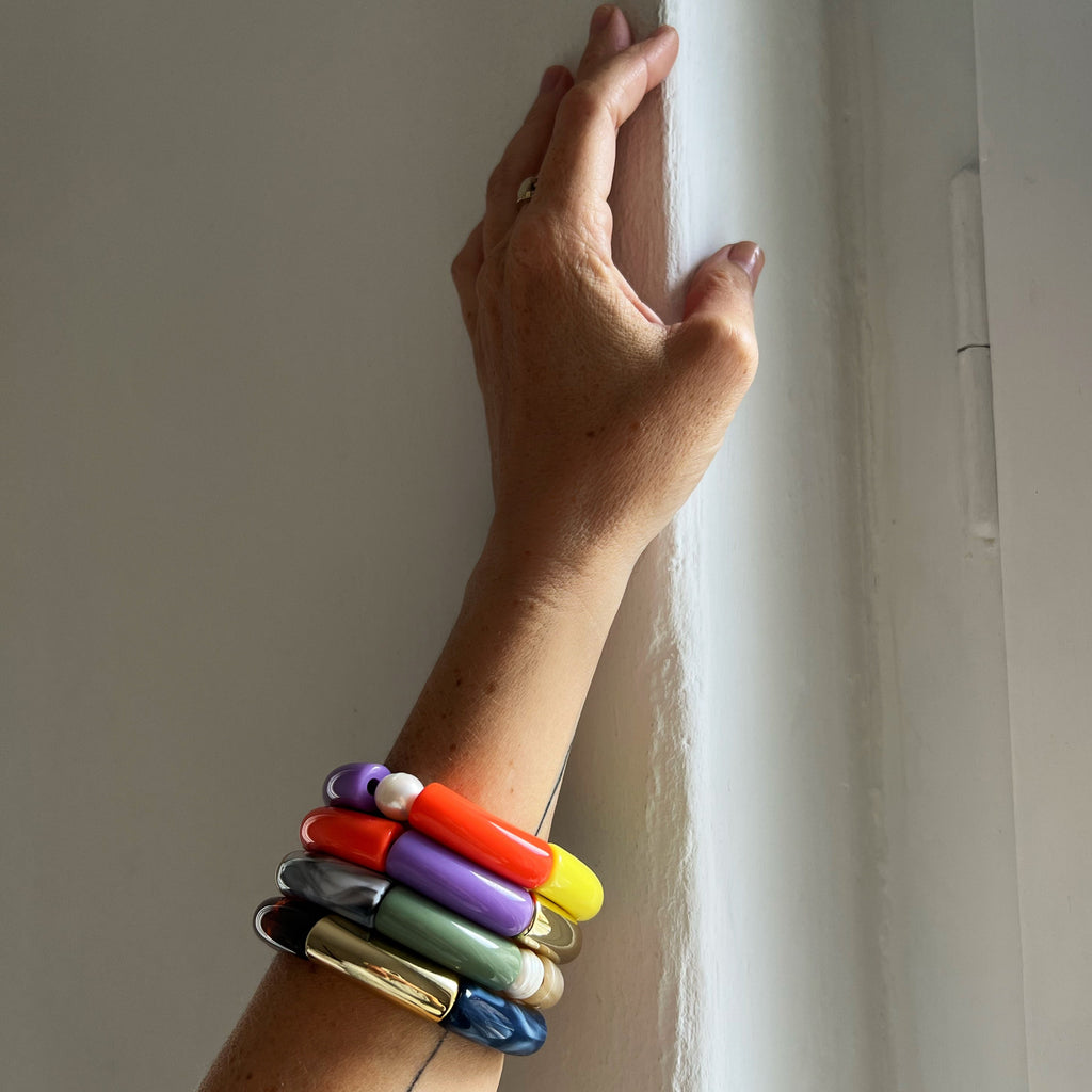 Armband elastisch Acryl