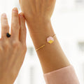 Armband Cube offen "Ambivalenz" Rosa